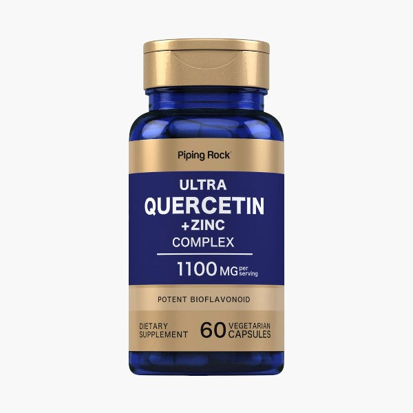 Ultra Quercetin plus Zinc Complex, 1100 mg (per serving), 60 Quick Release Capsules