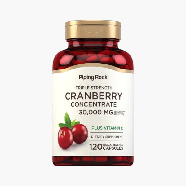 Ultra Triple Strength Cranberry Plus C, 30,000 mg (per serving), 120 Quick Release Capsules
