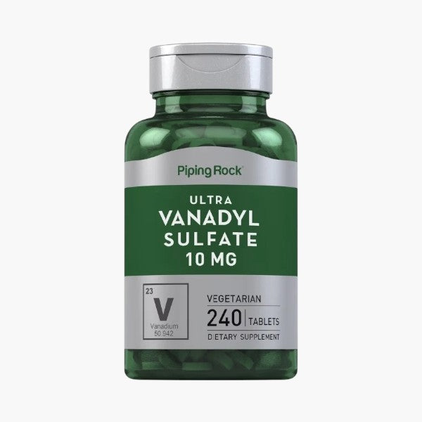 Ultra Vanadyl Complex (Vanadium), 10 mg, 240 Vegetarian Tablets