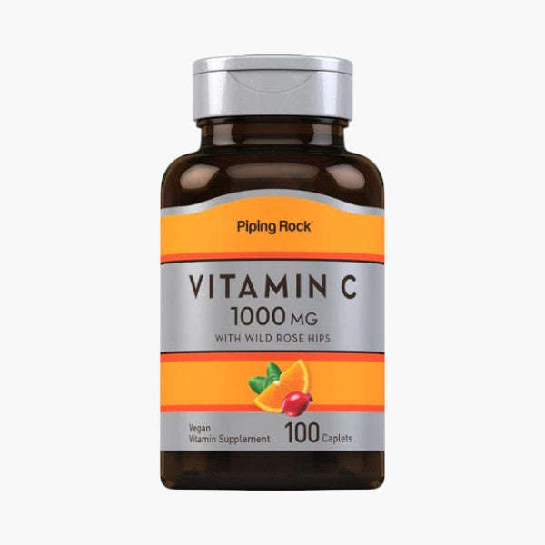 Vitamin C 1000 mg with Rosehips, 100 Caplets