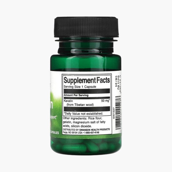 Keratin, 50 mg, 60 Capsules