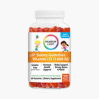 Kids Sunny Gummies Vitamin D3 1000 IU, 60 Vegetarian Gummies