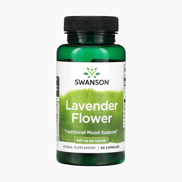 Lavender Flower, 400 mg, 60 Capsules