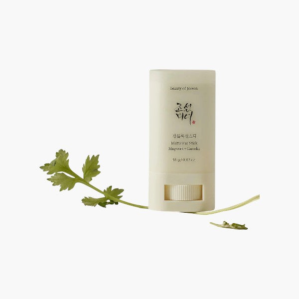 BEAUTY OF JOSEON
MATTE SUN STICK : MUGWORT+CAMELIA (SPF 50+ PA++++)