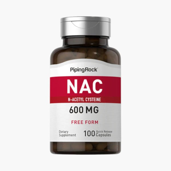 N-Acetyl Cysteine (NAC), 600 mg, 100 Quick Release Capsules