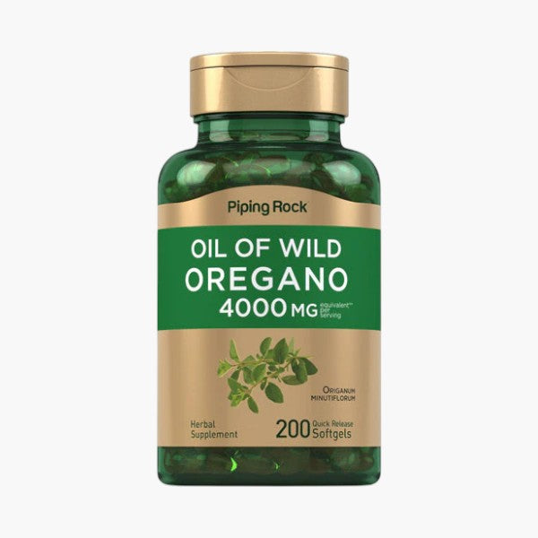 Oil of Oregano, 4000 mg (per serving), 200 Quick Release Softgels