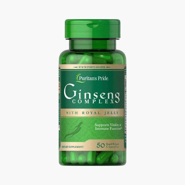 Korean Ginseng Extract 100 mg, 60 Caps