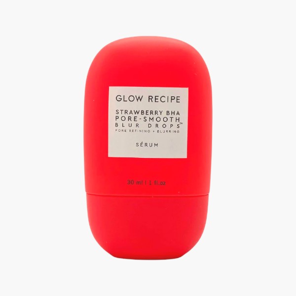 GLOW RECIPE Strawberry BHA Pore-Smooth Blur Drops, 30mL