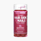 Beautiful Hair, Skin & Nails + Collagen, Natural Strawberry, 60 Gummies