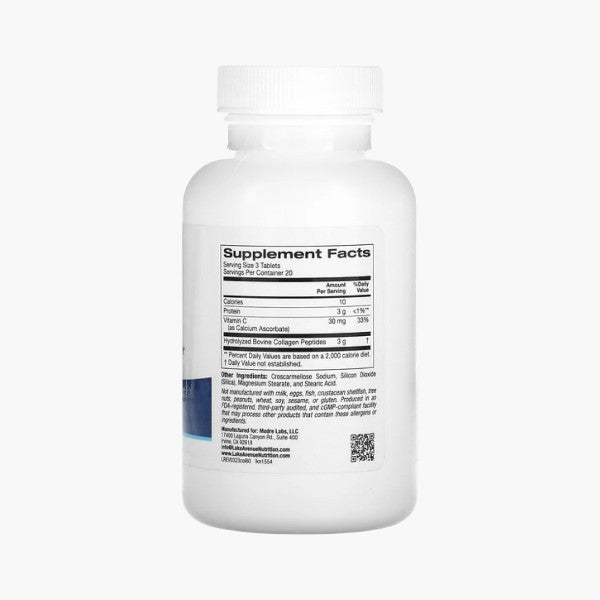 Hydrolyzed Collagen Type I & III, 1,000 mg, 60 Tablets