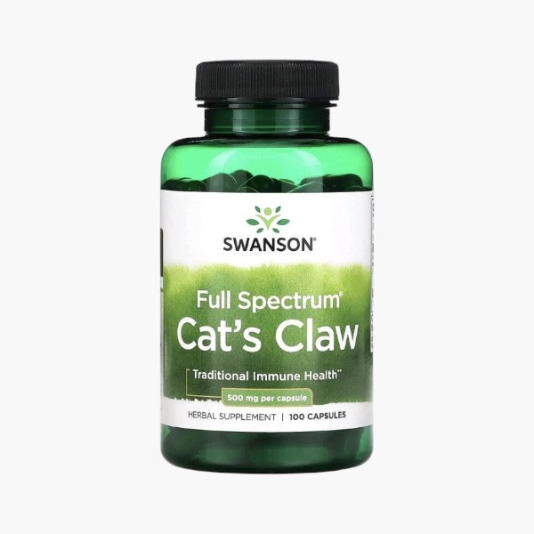Full Spectrum Cat's Claw 500mg, 100 Capsules