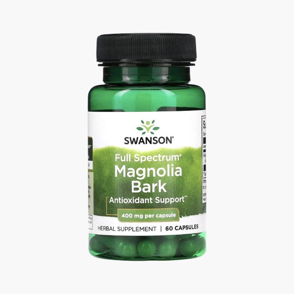 Full Spectrum Magnolia Bark, 400 mg, 60 Capsules