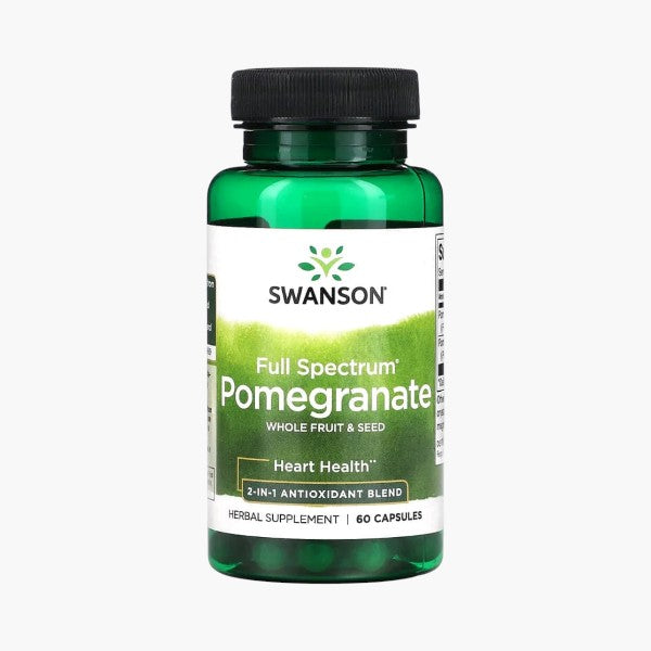 Full Spectrum Pomegranate, Whole Fruit & Seed, 60 Capsules
