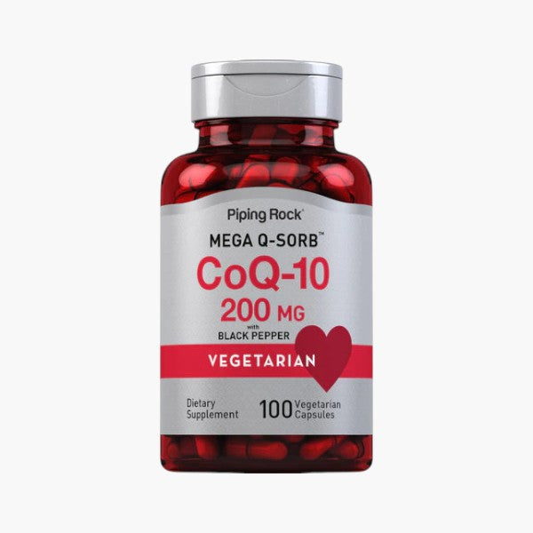 CoQ10, 200 mg, 100 Vegetarian Capsules