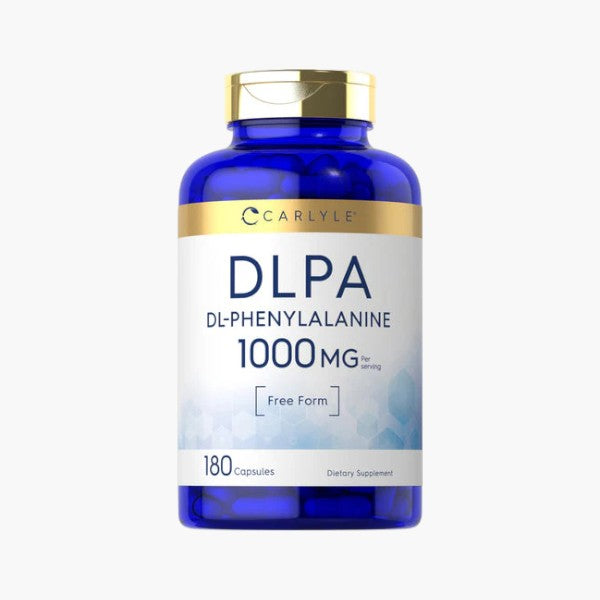 DL-Phenylalanine (DLPA), 1000 mg (per serving), 180 Quick Release Capsules