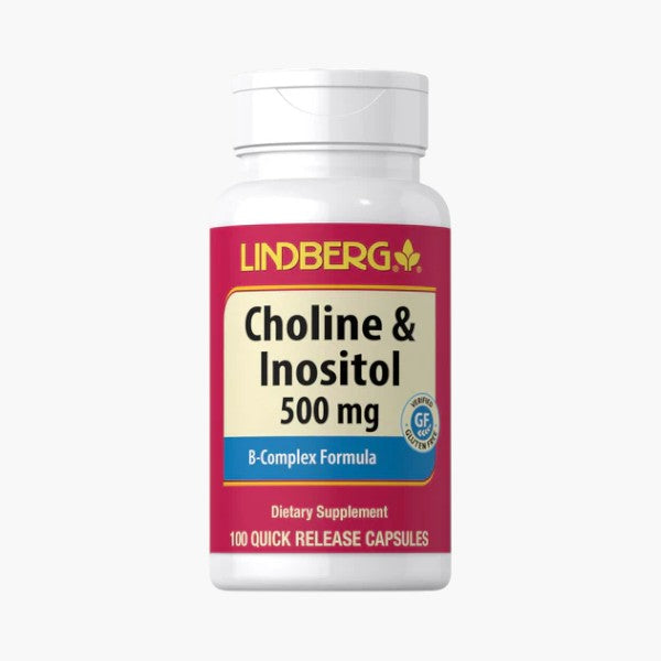 Choline & Inositol 500 mg, 100 Quick Release Capsules