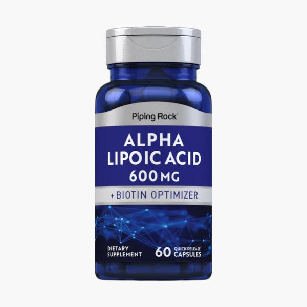 Alpha Lipoic Acid, 600 mg, 60 Quick Release Capsules