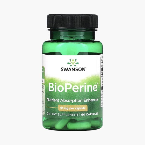 BioPerine, 10 mg, 60 Capsules