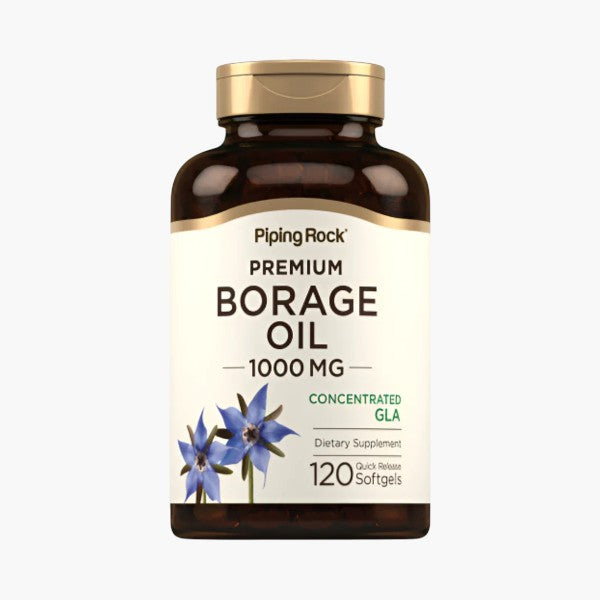 Borage Oil (GLA), 1000 mg, 120 Quick Release Softgels,