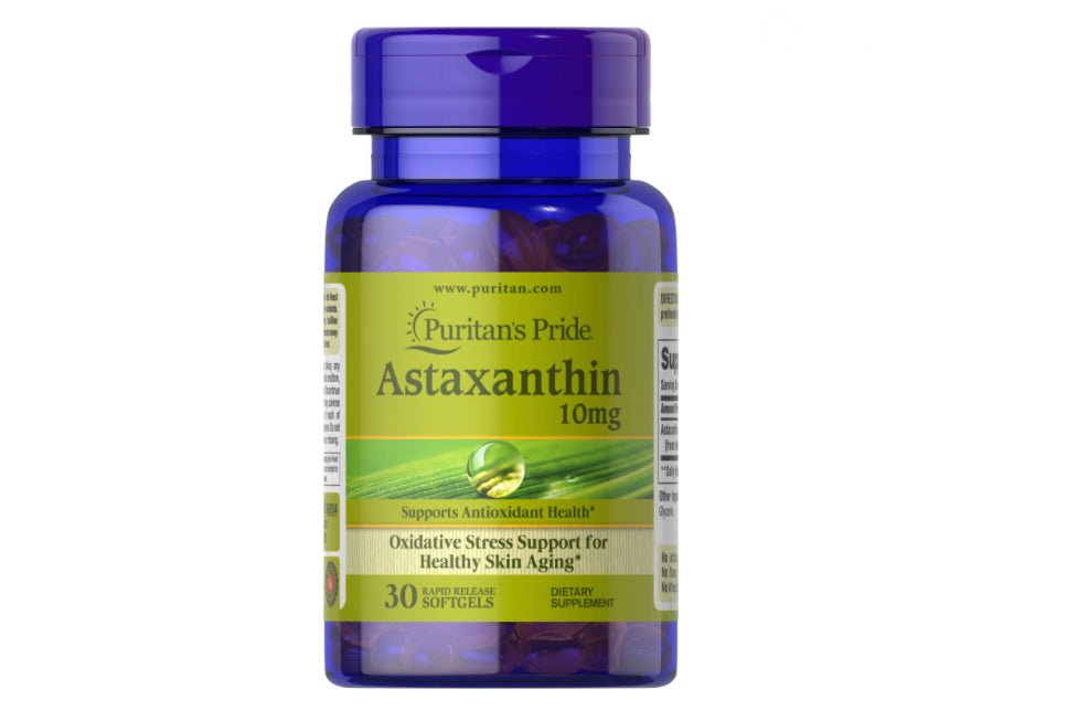 Astaxanthin 10 mg.