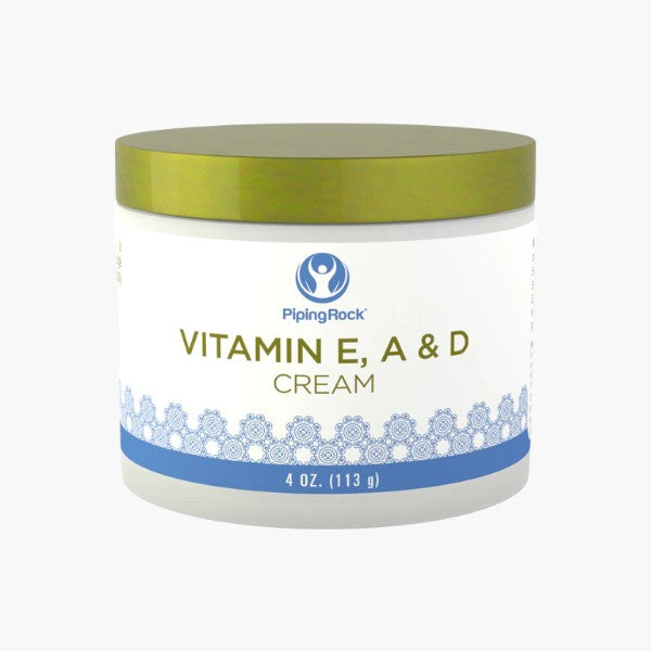 Revitalizing Vitamin E, A & D Cream, 4 oz (113 g) Jar