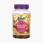 Alive! Hair, Skin & Nails with Collagen & Biotin, Strawberry, 60 Gummies
