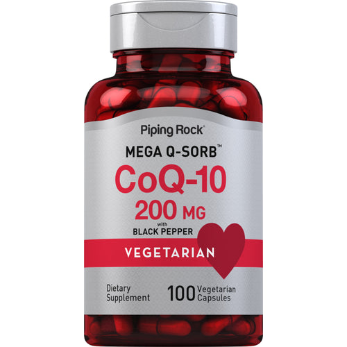 CoQ10, 200 mg, 100 Vegetarian Capsules