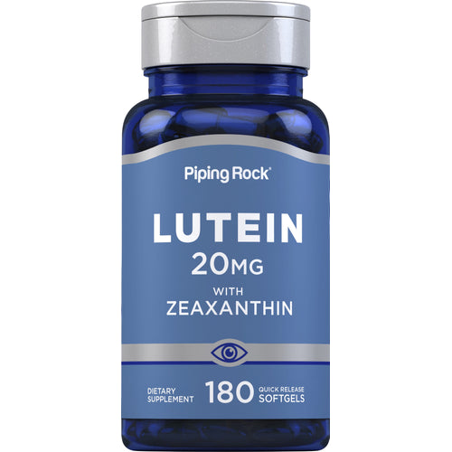 Lutein + Zeaxanthin, 20 mg, 180 Quick Release Softgels