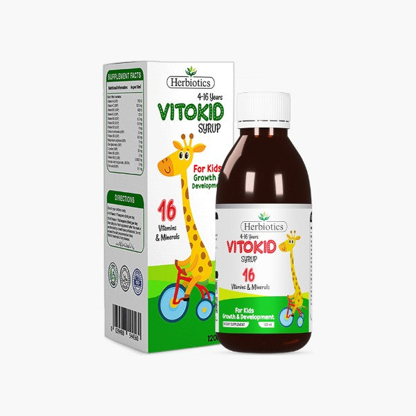 VITOKID SYRUP 120ML (4-16YEAR)