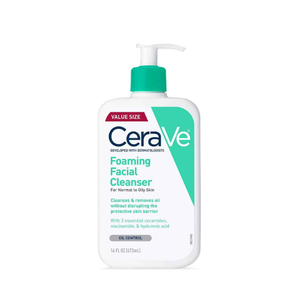 Cerave Foaming Facial Cleanser – 473mL