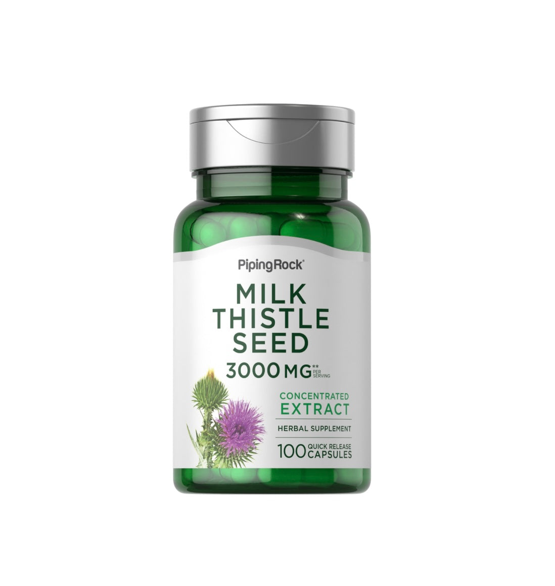 Milk Thistle Seed 3000 mg