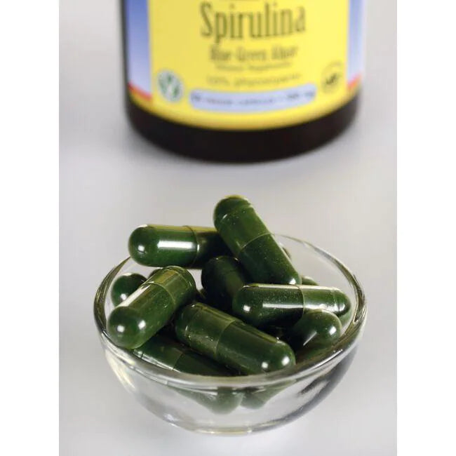 Spirulina BlueGreen Algae 500 Mg 90 Veg Caps mysupplementsandmore123