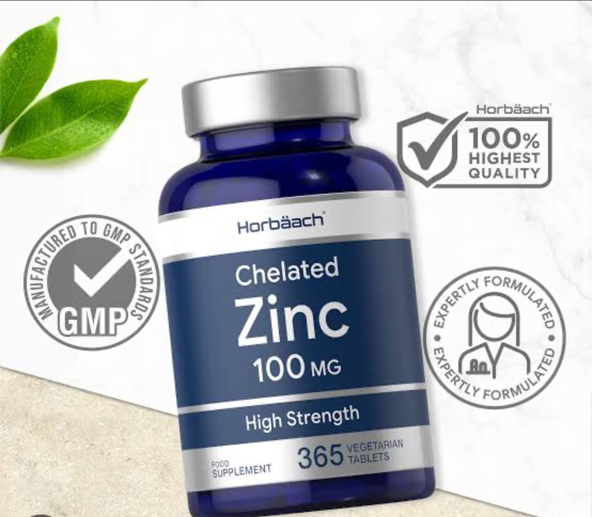 Zinc 100 mg ( 365 capsules)