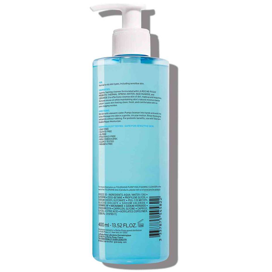 La Roche Posay Toleriane Purifying Foaming Facial Wash - 400mL