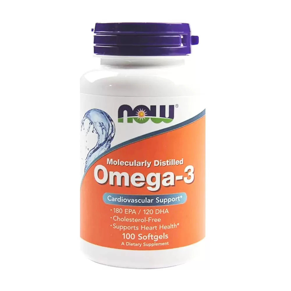 Now Molecularly Distilled Omega-3