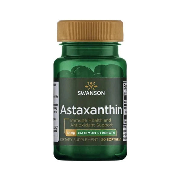 Astaxanthin - 12mg, 30Sgels
