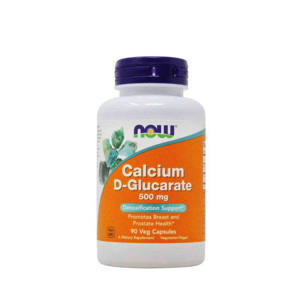 Calcium D-Glucarate, 500 mg, 90 Veg Capsules