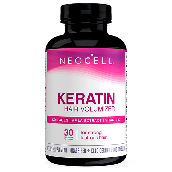 Neocell Keratin Hair Volumizer - 60 Capsules