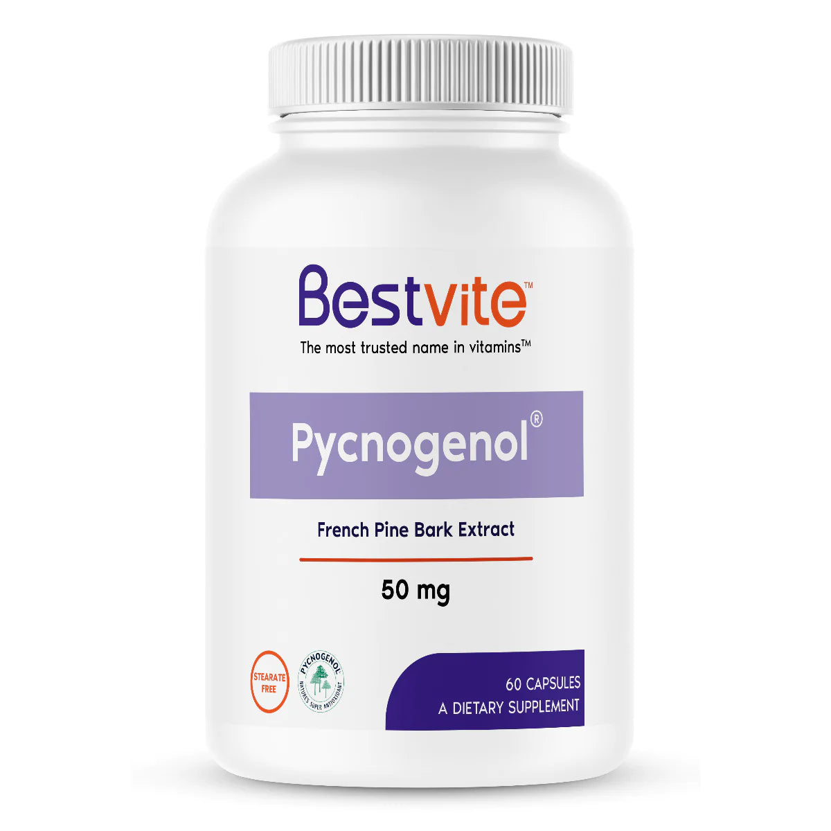 Pycnogenol 50mg, 60 Caps